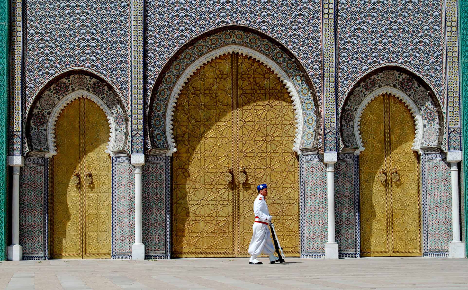 royal palace in Fez